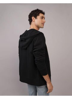 American Eagle AE Logo Graphic Zip-Up Hoodie  - Image 2