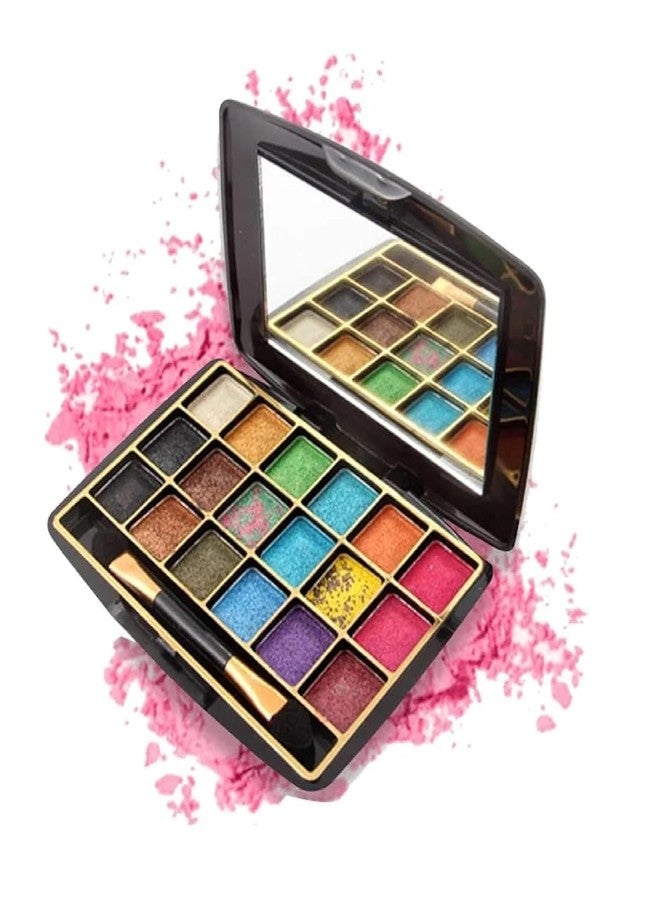 Aternal Colorful Eye Shadow Makeup Pallets - 18 Colors Matte and Shimmer Eyeshadow Palette, Rainbow Eyeshadow Shimmer Makeup Pallet, Eye Shadow Palettes Makeup Kit - Image 2
