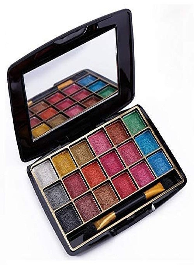 Aternal Colorful Eye Shadow Makeup Pallets - 18 Colors Matte and Shimmer Eyeshadow Palette, Rainbow Eyeshadow Shimmer Makeup Pallet, Eye Shadow Palettes Makeup Kit - Image 1