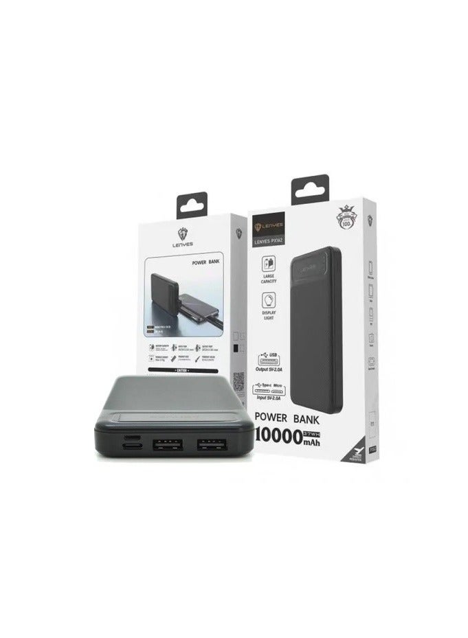 Lenyes 10000mAh Power Bank 100W Fast Charging Including 3 Cables, Compatible with Samsung Galaxy S23/S22/S21/S20/S10, iPhone 14/iPhone 13/iPhone 12 Series/iPad - Image 4