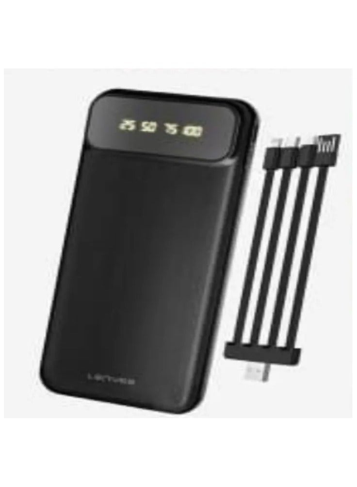 Lenyes 10000mAh Power Bank 100W Fast Charging Including 3 Cables, Compatible with Samsung Galaxy S23/S22/S21/S20/S10, iPhone 14/iPhone 13/iPhone 12 Series/iPad - Image 2