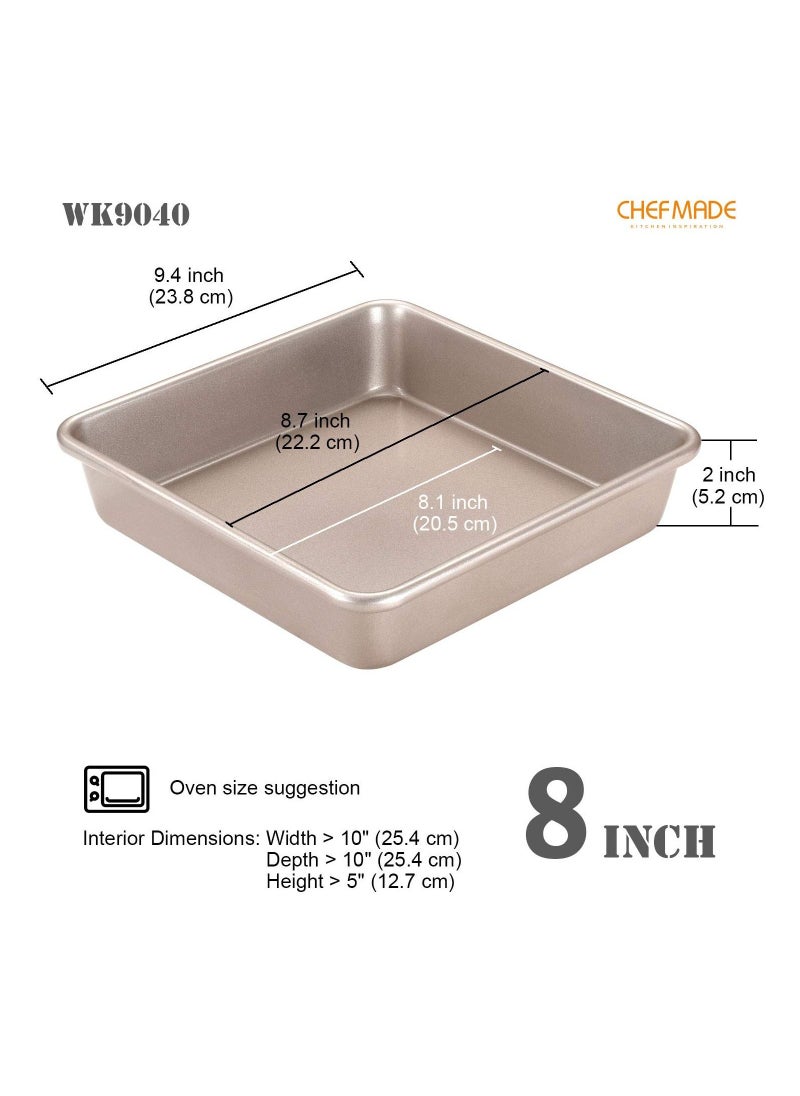 chefmade - 9 Inch Square Cake Pan - Image 1