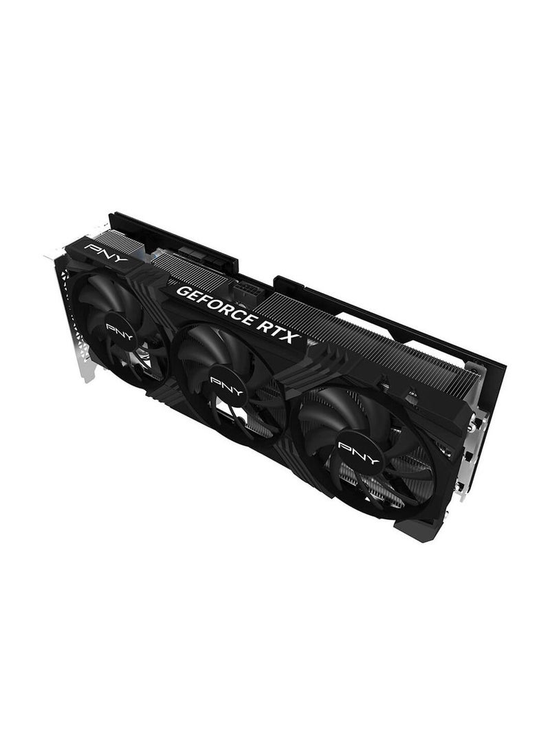 PNY Technologies - PNY GeForce RTX 4070 Ti 12GB Verto LED Triple Fan  Black Graphic Card - Image 1