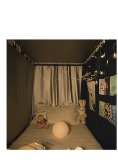 Y&D Bed Canopy Tents Curtain Blackout Curtain Single Bed Tent Curtain Student Shading Cloth Bed Canopy Mosquito Net Student Sleep Privacy Protection  - Image 2