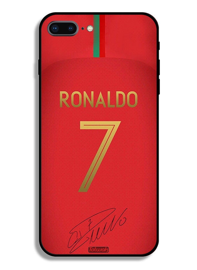 Tolwak - Apple iPhone 7 Plus Protective Case Ronaldo 7 - Image 1