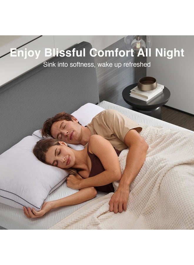 Novilla Mattress Full Size, 14 Inch Gel Memory Foam Mattress Full for Suppotive, Pressure Relieving & Plush Comfort, Full Size Mattress in a Box, Bliss - Image 5