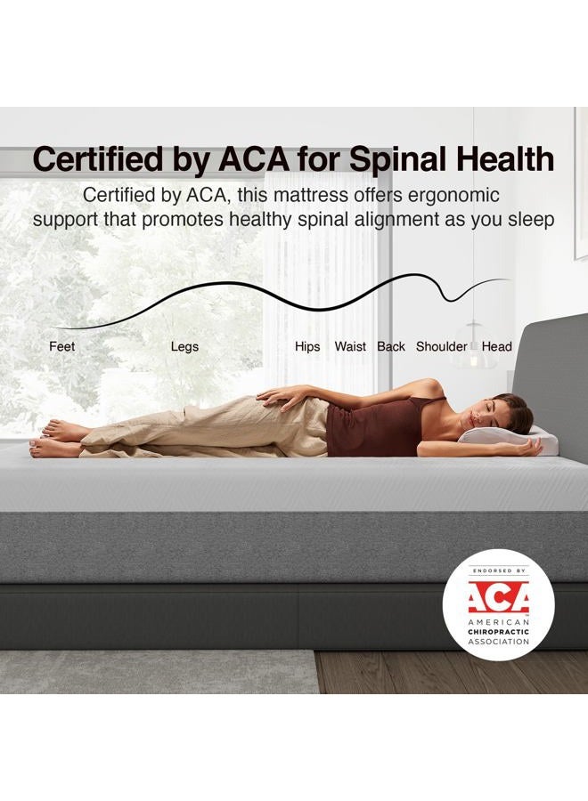 Novilla Mattress Full Size, 14 Inch Gel Memory Foam Mattress Full for Suppotive, Pressure Relieving & Plush Comfort, Full Size Mattress in a Box, Bliss - Image 4