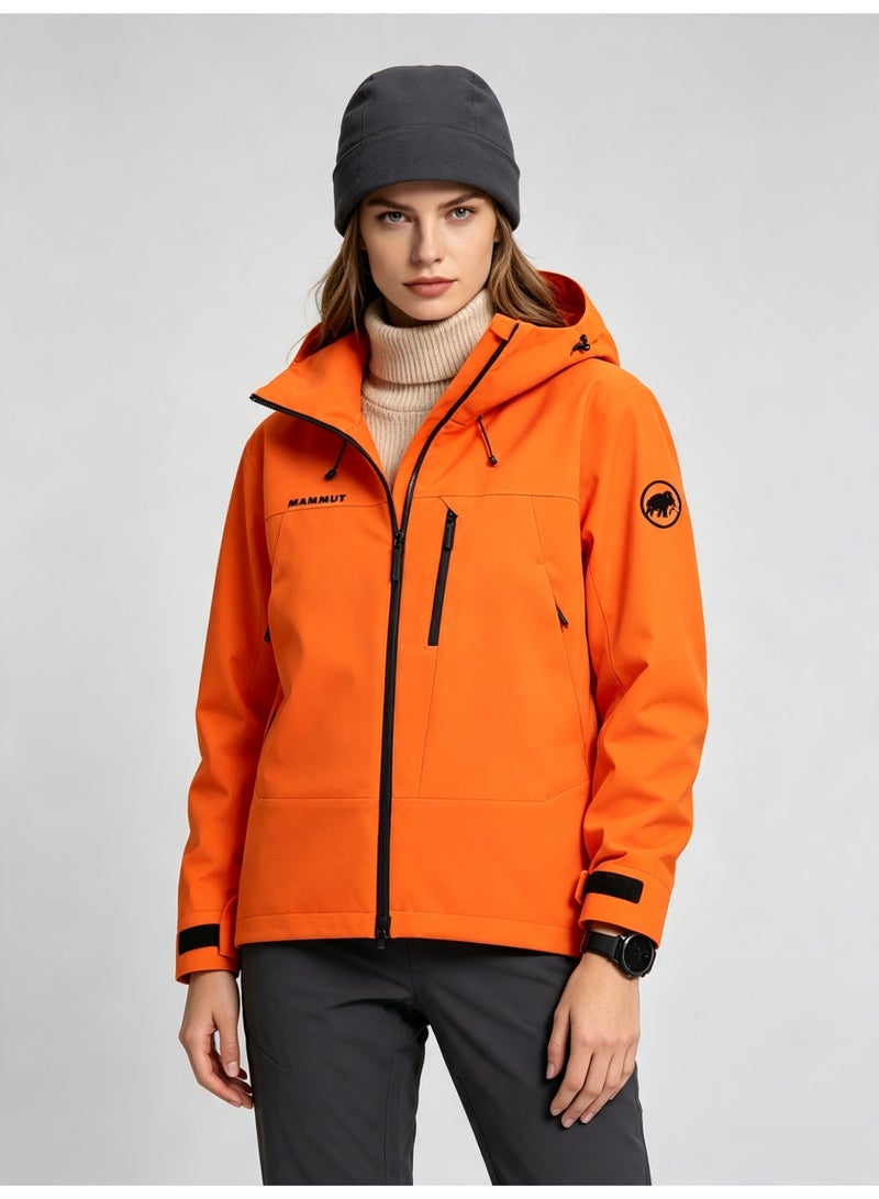 Mammut Men's and women's outdoor jacket windproof waterproof hooded mountaineering jacket - Image 5