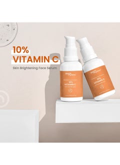 Earth Rhythm 10% Vitamin C Face Serum| Brightens Skin, Provides Glow, Hydrates Skin | Ethyl Ascorbic Acid - 30 ml  - Image 2