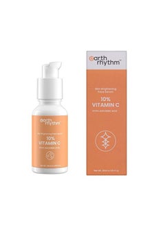 Earth Rhythm 10% Vitamin C Face Serum| Brightens Skin, Provides Glow, Hydrates Skin | Ethyl Ascorbic Acid - 30 ml  - Image 1