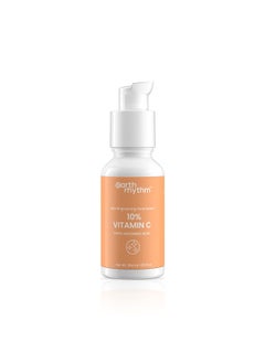 Earth Rhythm 10% Vitamin C Face Serum| Brightens Skin, Provides Glow, Hydrates Skin | Ethyl Ascorbic Acid - 30 ml  - Image 3
