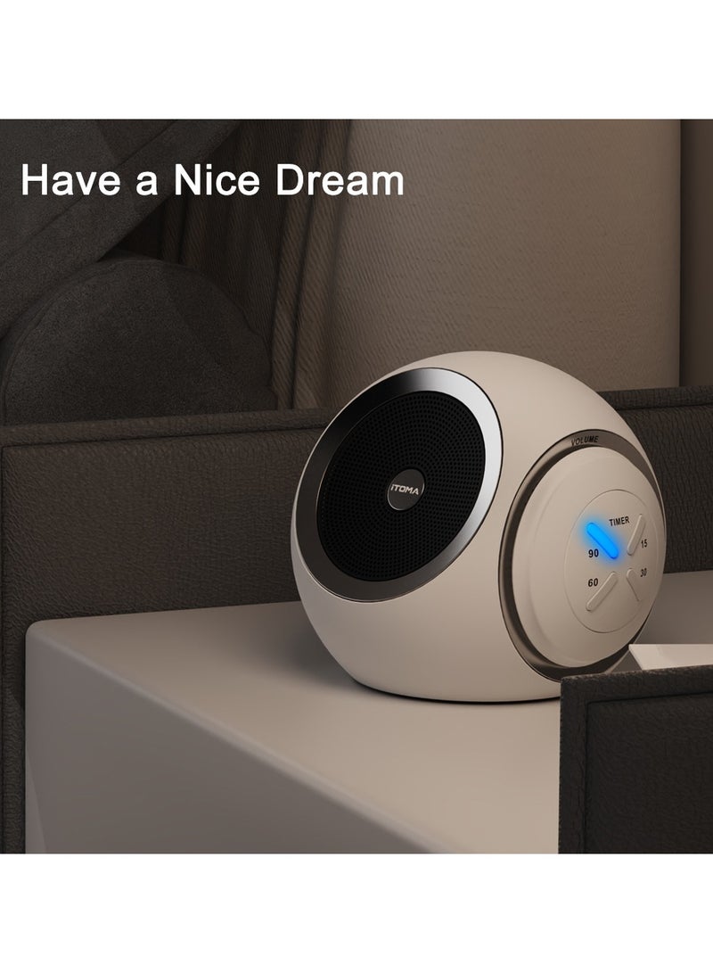 iTOMA White Noise Machine for Baby-30 Soothing Sounds with Bluetooth Speaker Portable White Noise for Kids & Adults for Sleeping Timer  - Image 5
