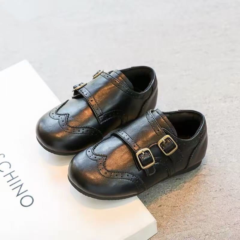 Girls'' Leather Shoes, Spring and Autumn Children''s Loafers, Little Girl Shoes, British Style Single Shoes, Girls'' Shoes, Black Performance Shoes - Image 4