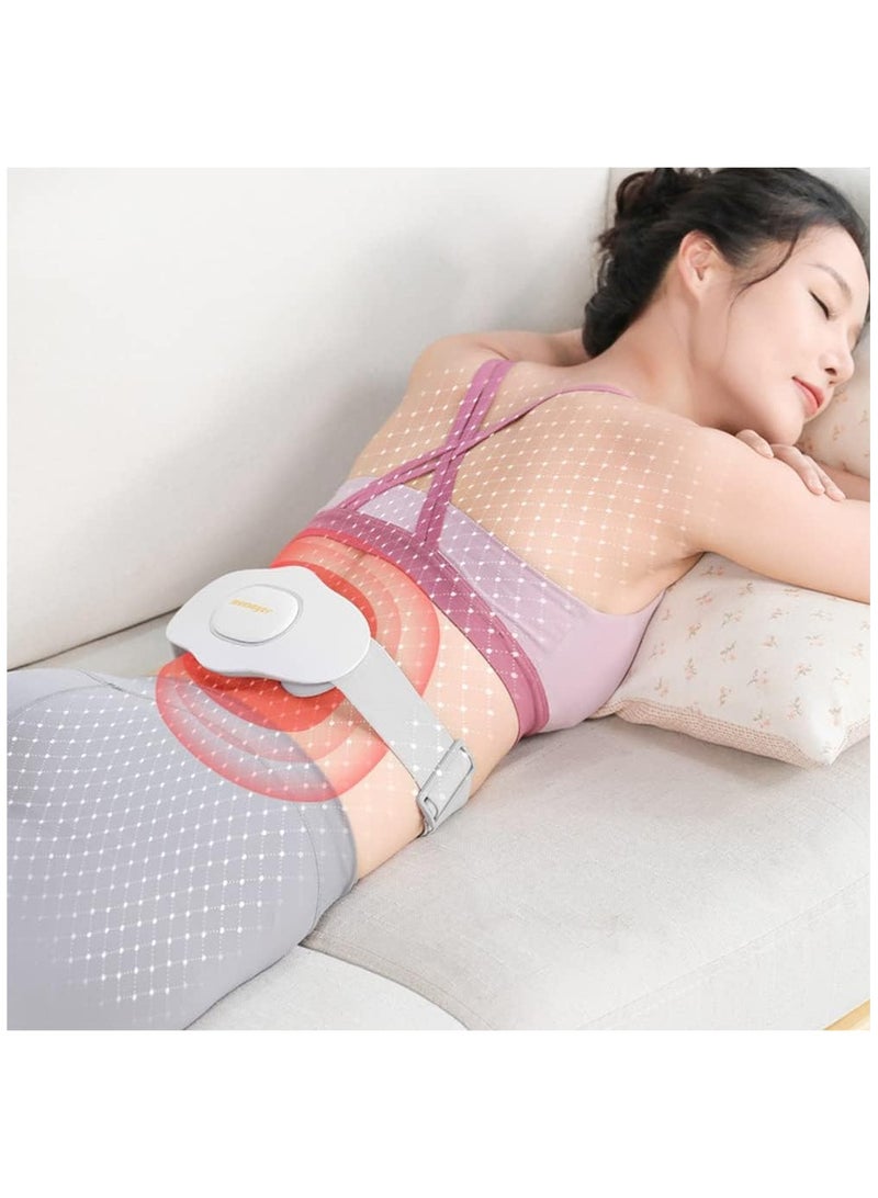 إسكدنيا Functional Remote Heating Abdomen Massager Lumbar Massage Instrument Red Light Warm Palace Massage Belt - Image 4