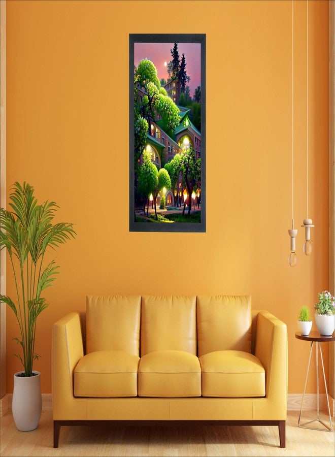 Chitransh beautiful House Wall Mounted Painting (14x20 inches) - Image 3