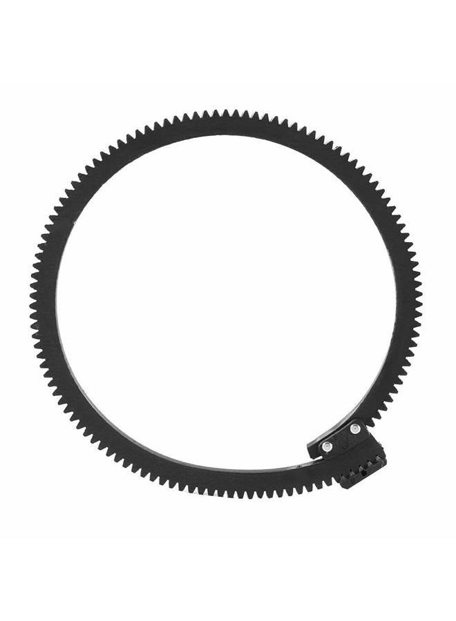 Fotga Rubber Flexible Gear Belt Ring 0.8 pitch for DP500IIS DP500III JTZ DP30 Follow Focus,Adjustable from 46mm to 110mm Black  - Image 2