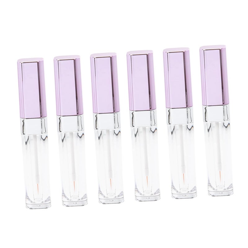 6pcs Refillable Eyelash Mascara Eyeliner Tube Diy Makeup Container with Wand for Easy Application Women Girls - Image 1