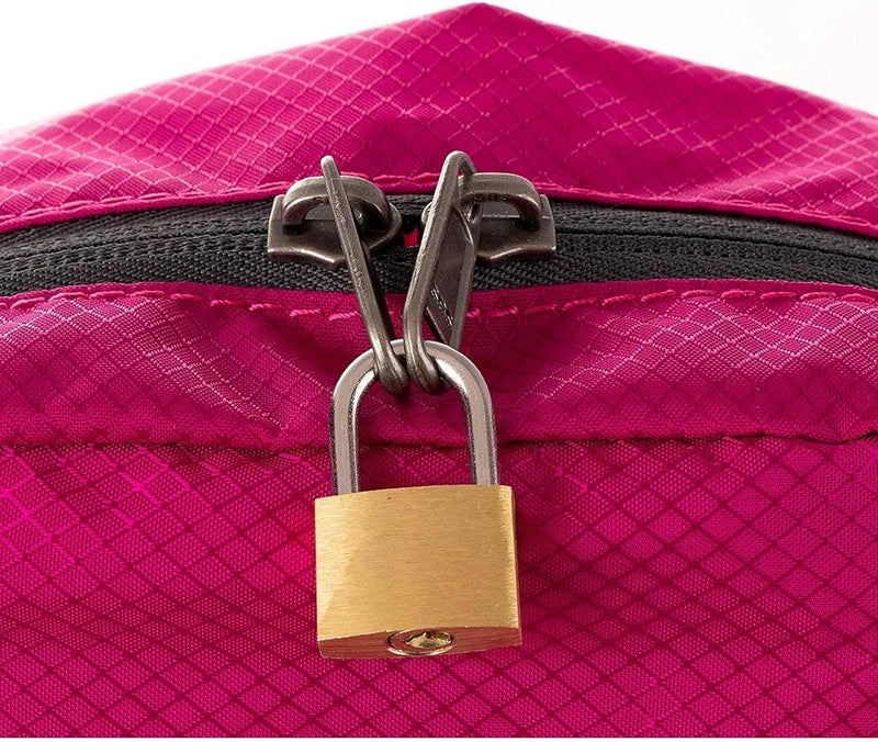 20mm Gold Metal Travel Security Padlock, with 2 Keys, for Suitcases and Suitcases - Image 1