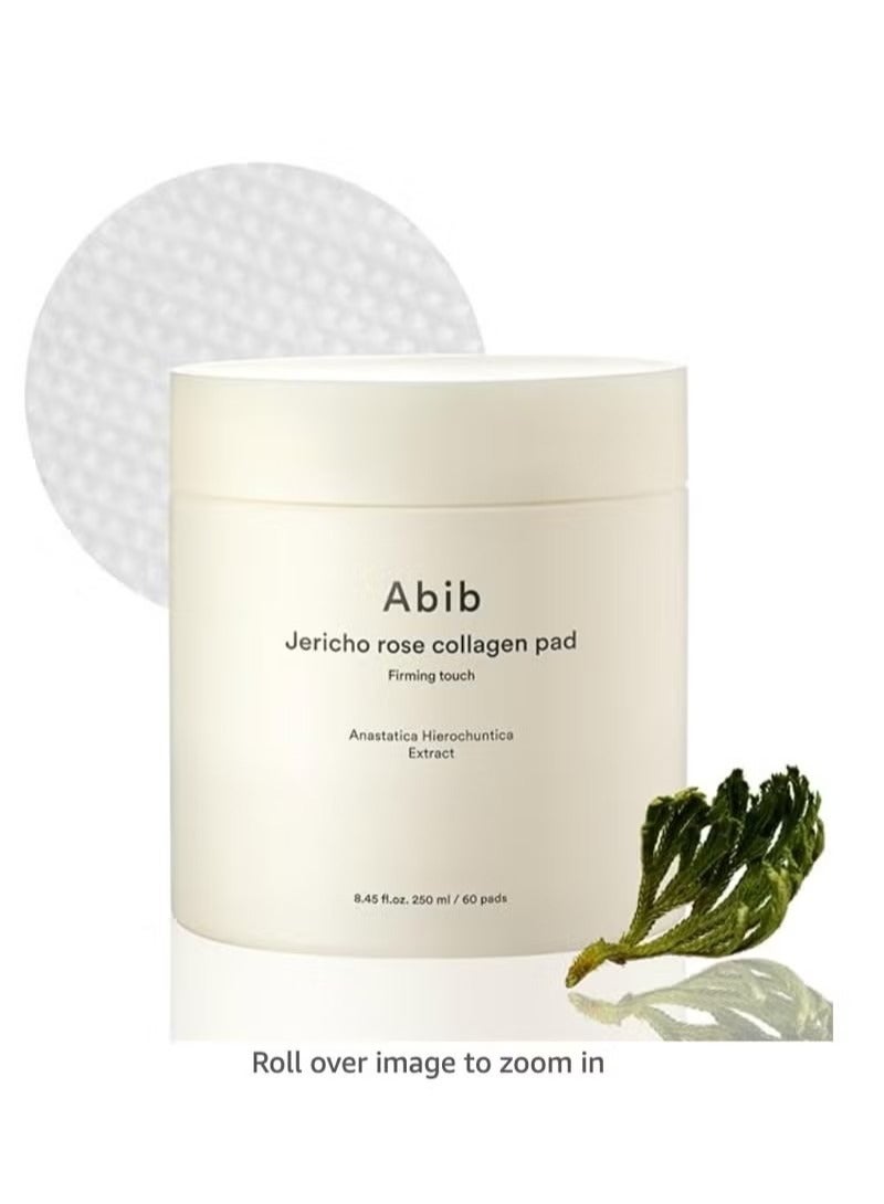 Abib Jericho Rose Collagen Pad Firming Touch 60 Pads - Image 1