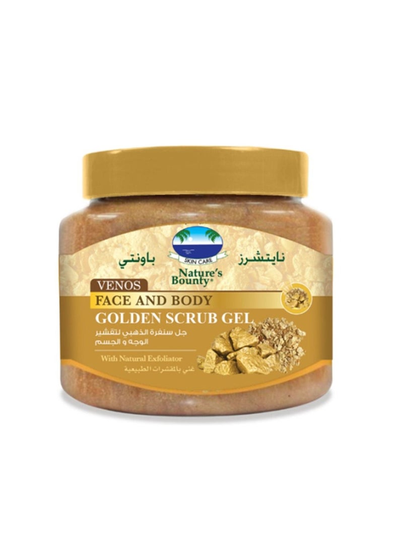 NATURE'S BOUNTY مقشر الوجه والجسم فينوس الذهبي 300 مل 