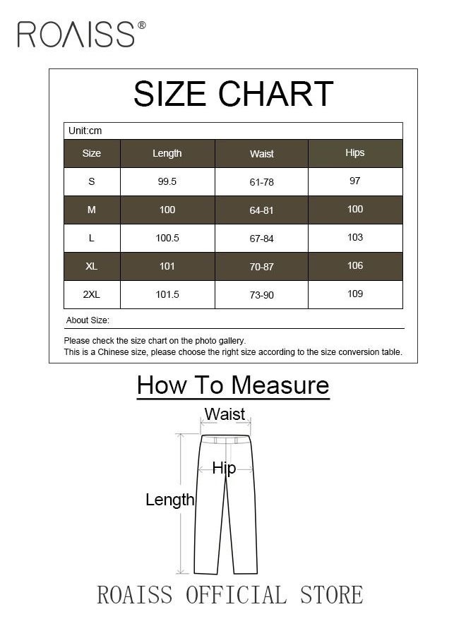 Women’s Wide Leg Trousers Pants High Waisted Two Button Design Business Work Office Casual Straight Leg Long Pants for Ladies Daily Wear Spring Summer Autumn Clothes - pzsku/Z620A34BCFD201990906FZ/45/_/1686037622/b6c78b50-e47b-49eb-b044-903a85524996