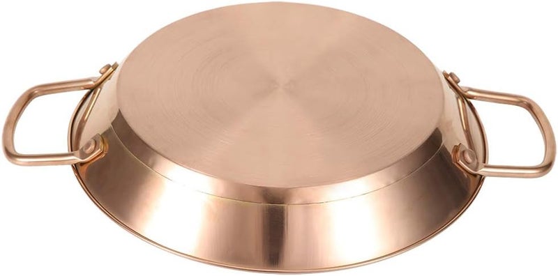 Stainless Steel Pot Seafood Tray, Kitchen Cooking Tool with Double Handle, 26cm Inner Diameter Composite Bottom for Induction Cooker, Electric Stove and Gas Stove, Durable Rust Res - Image 2