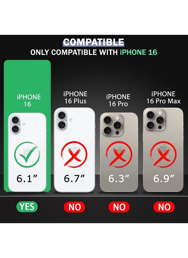 TheGiftKart TheGiftKart Ultra-Hybrid Back Case Cover for iPhone 16 Compatible with MagSafe | Camera Protection | Hard Crystal Clear Back | Shockproof Bumper Case Cover for iPhone 16 (PC & TPU, Transparent)  - Image 2