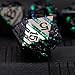 Maywin Metal Dice Set with Inlay Design Heavy Zinc Alloy DND Dice for RPG Tabletop Gaming - Image 2