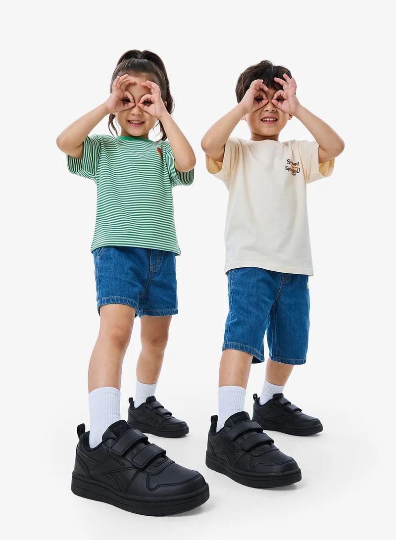 Reebok COREBLACK/PRGREY8 Kids 2.0 Royal Prime 2V  | Best Price UAE