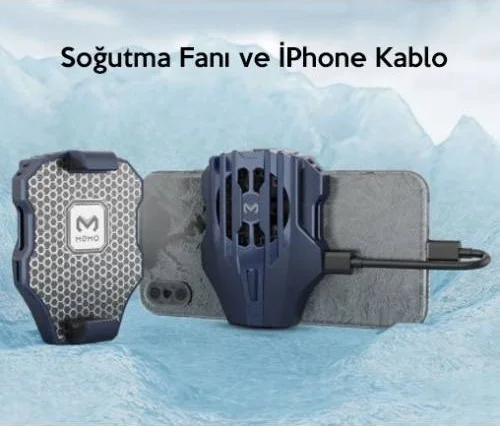 Polhammobile Polham Type C Compatible Xiaomi, Huawei Compatible Phone Cooler with Charging Wired Fan, Pubg Call Of Duty