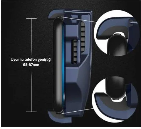 Polhammobile Polham Type C Compatible Xiaomi, Huawei Compatible Phone Cooler with Charging Wired Fan, Pubg Call Of Duty