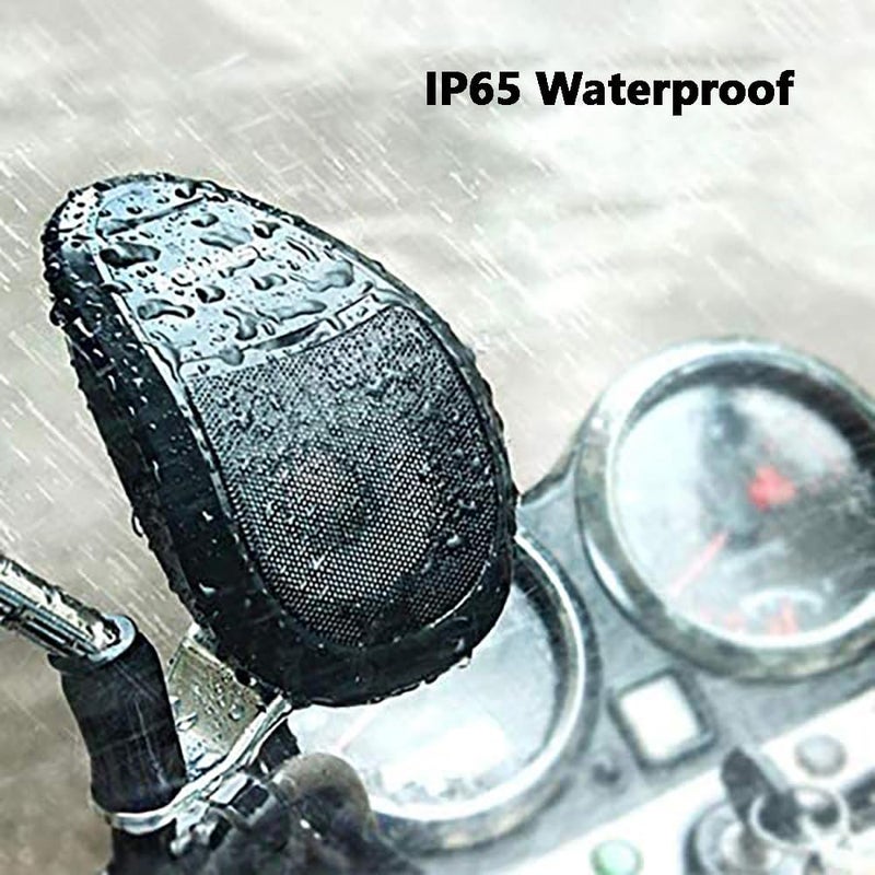 MACHSWON Waterproof Motorcycle Speaker System with FM Radio and Bluetooth - Image 2