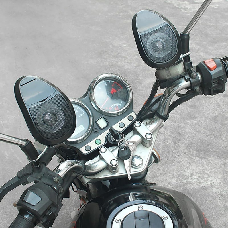 MACHSWON Waterproof Motorcycle Speaker System with FM Radio and Bluetooth - Image 5