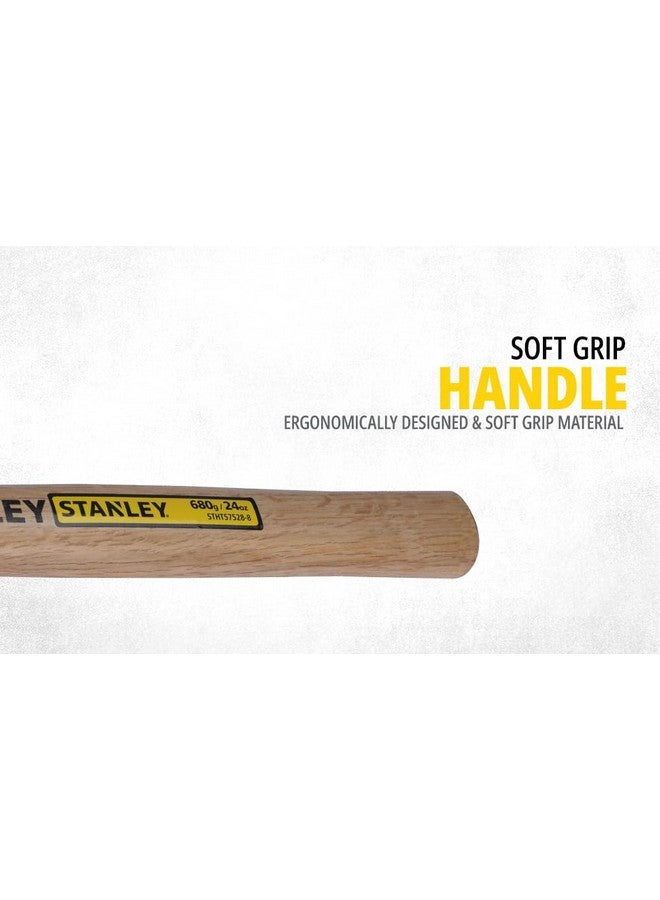 Stanley STANLEY STHT57528-8 Rubber Mallet for Masonry, Woodwork, Fittings for Home, DIY, Mechanic, Industrial & Professional Use, 680 gm, YELLOW & BLACK  - Image 4