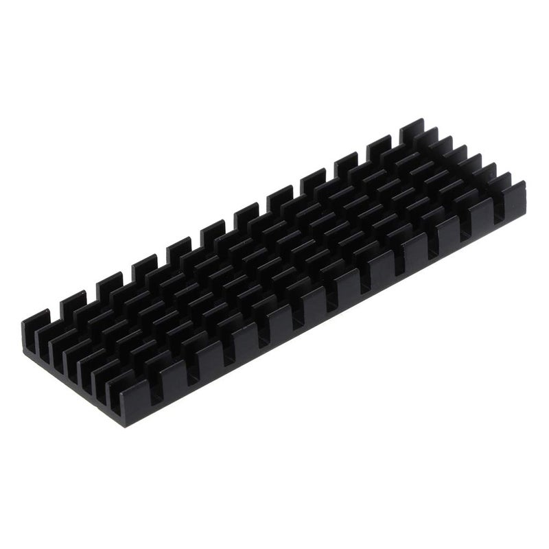 مشتت حرارة من الألومنيوم لتبريد M.2 2280 NVME SSD مع وسائد حرارية - Image 2