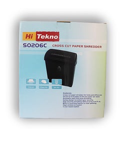 Hi Tekno 11 litre paper shredder, A4  - Image 5