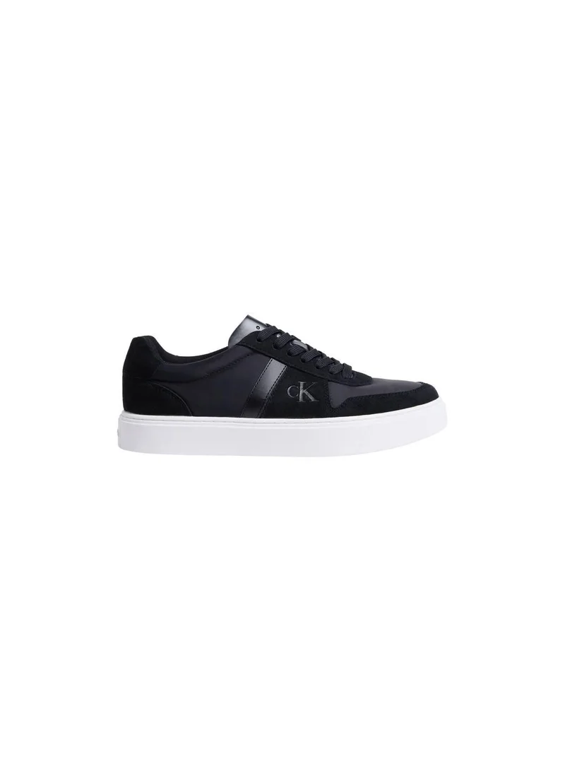 Leather Signature Logo Trainers