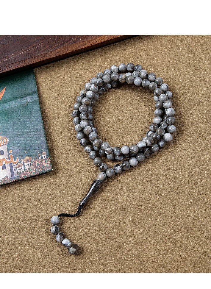 GRKC 99 Beads 8mm Acrylic Tasbih Prayer Beads – Lightweight, Durable, Perfect for Daily Use  - Image 1