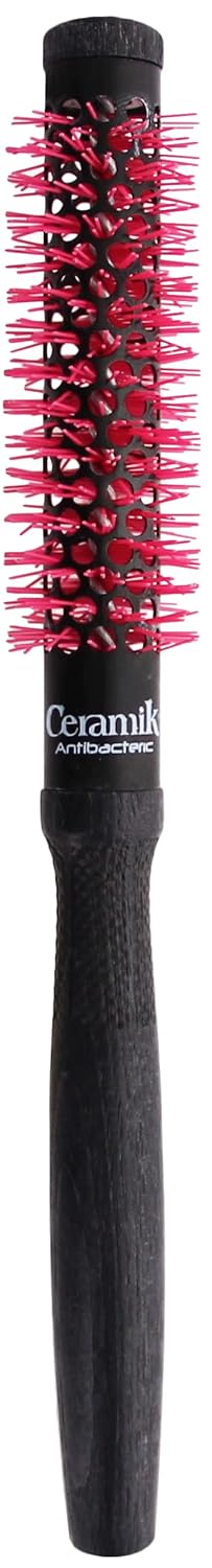 TEK  Professional Line Roll Brush with Ceramic Oxygen Treated Tube Short Hair  diameter 18mm