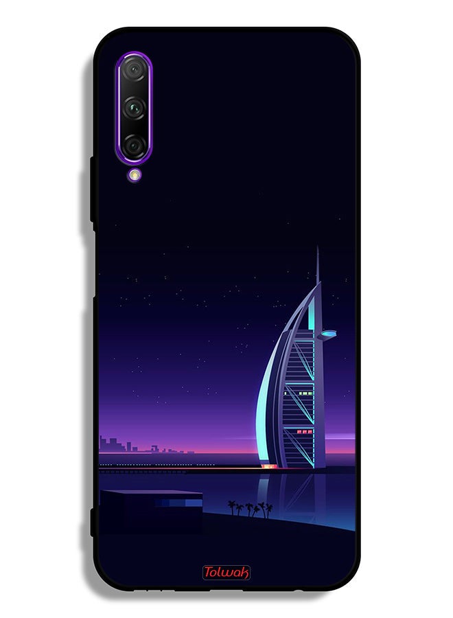 Tolwak Huawei Y9s Protective Case Cover Burj Arab Digital Art - Image 2