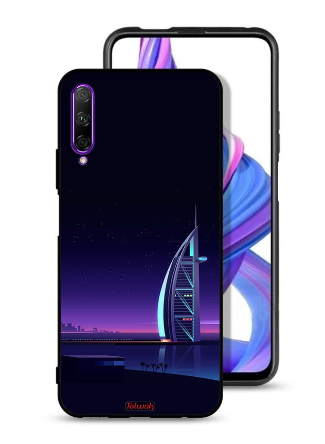 Tolwak Huawei Y9s Protective Case Cover Burj Arab Digital Art - Image 1