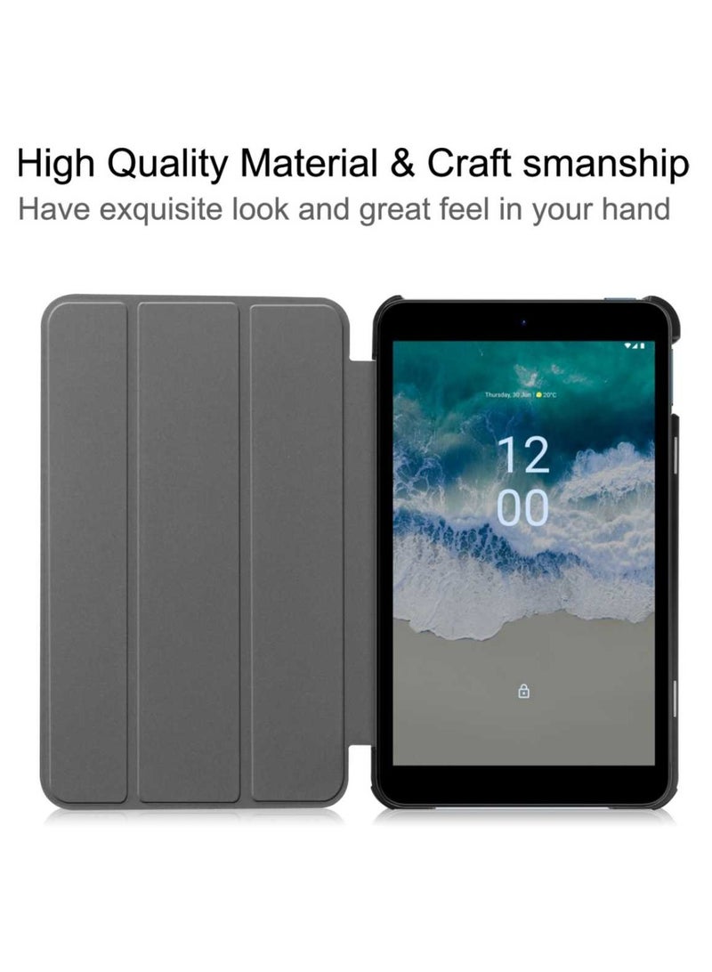 Nokia T10 Case,Slim Light Hard Shell Nokia T10 Tablet Smart Cover for Nokia T10 8 inch 2022 Model Tablet,Green - Image 3