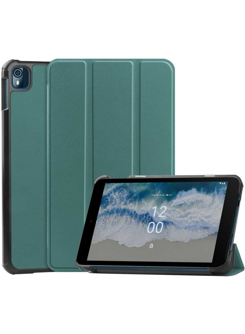Nokia T10 Case,Slim Light Hard Shell Nokia T10 Tablet Smart Cover for Nokia T10 8 inch 2022 Model Tablet,Green - Image 1