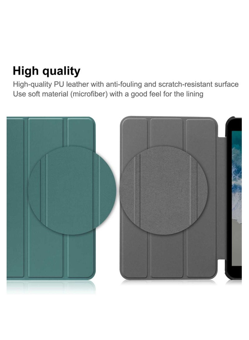 Nokia T10 Case,Slim Light Hard Shell Nokia T10 Tablet Smart Cover for Nokia T10 8 inch 2022 Model Tablet,Green - Image 2