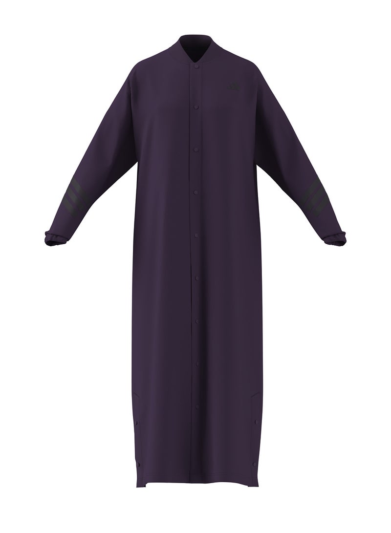 Adidas Future Icons 3 Stripe Extra Long Cover Up - Image 2