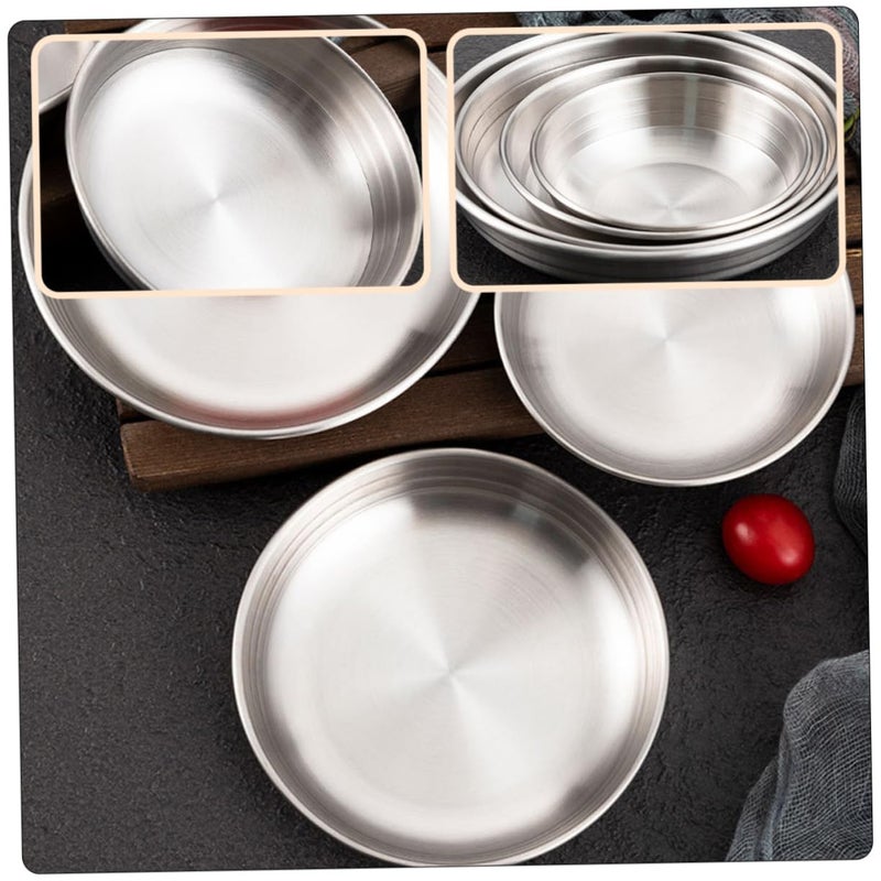 Stainless Steel Dipping Sauce Dish Flat Bottom For Korean Cuisine Home Restaurant - Image 4