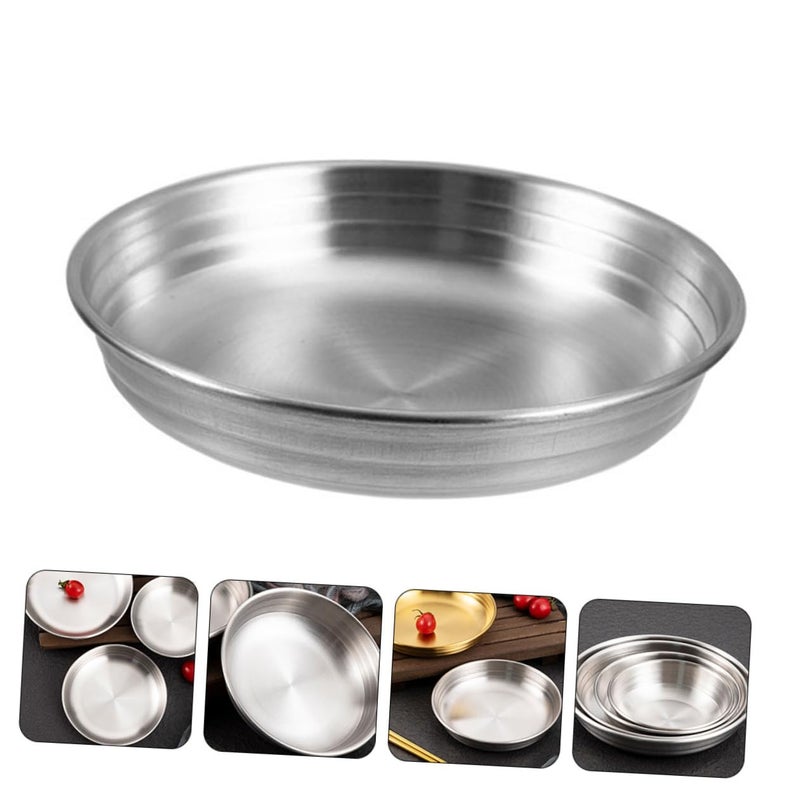 Stainless Steel Dipping Sauce Dish Flat Bottom For Korean Cuisine Home Restaurant - Image 3