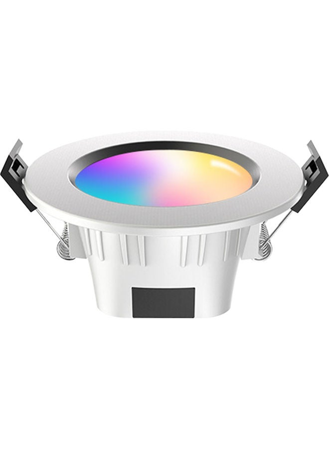 Loquat Smart LED Recessed Ceiling Voice Control Dimmable Light Multicolour 12.8x5x12.8cm - Image 1