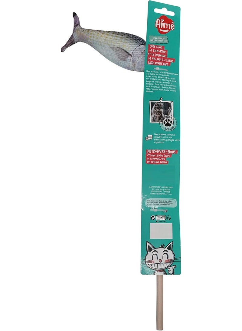 Aime Cat Toy Fishing Rod 40 Cm - Image 2