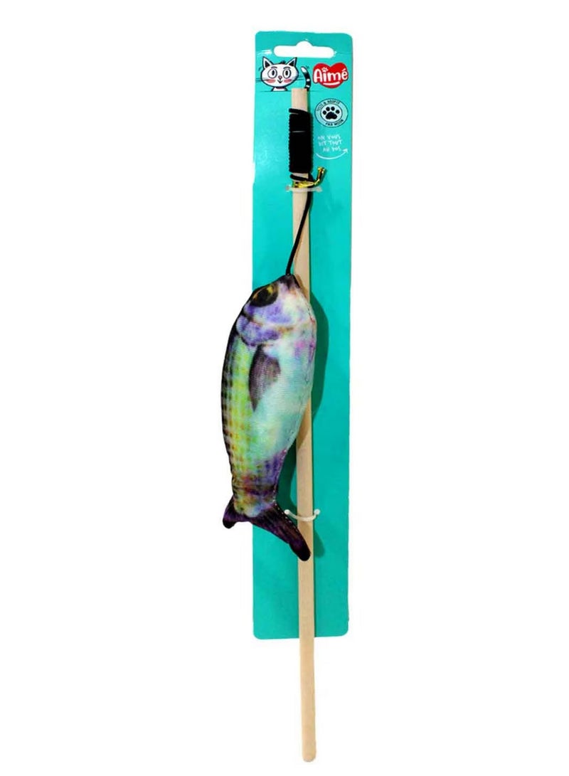 Aime Cat Toy Fishing Rod 40 Cm - Image 1
